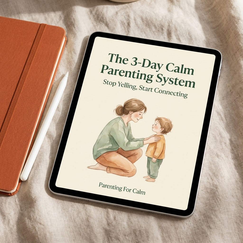 The 3-Day Calm Parenting System — Stop Yelling, Start Connecting